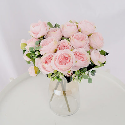 9 Heads Silk Touch Floral Bouquet