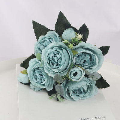 9 Heads Silk Touch Floral Bouquet