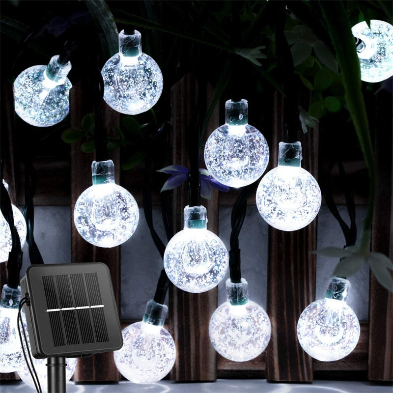 60 Crystallite LED Globe Ball String Lights