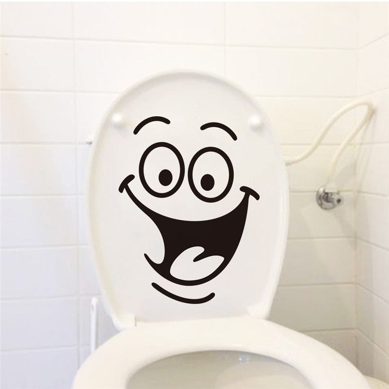 Decorative PVC toilet Wall Stickers