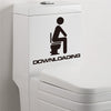 Decorative PVC toilet Wall Stickers