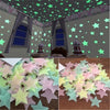 50 Piece Set of 3D Glow in The Dark Stickers