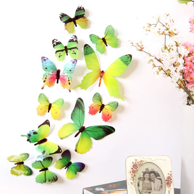 Creative Butterfly Refrigerator Stickers