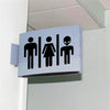 Decorative PVC toilet Wall Stickers