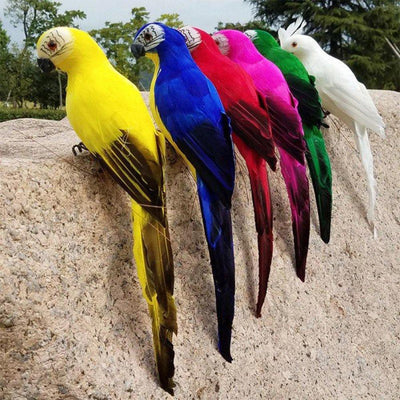 Creative Feather Simulation parrots