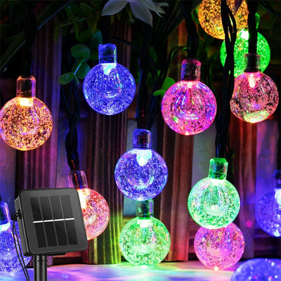 60 Crystallite LED Globe Ball String Lights