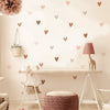 Creative Boho Shaped Heart Wall Stickers