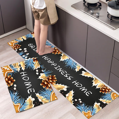 Nordic Style 2 Piece Kitchen Mats