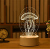 3D Acrylic Animal Shaped Holographic Lamps