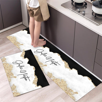 Nordic Style 2 Piece Kitchen Mats