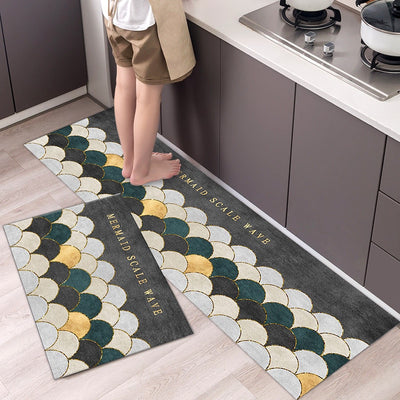 Nordic Style 2 Piece Kitchen Mats