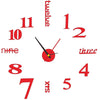 3D Luminous Large Size Wall Clocks