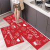 Nordic Style 2 Piece Kitchen Mats