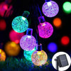 100 LED Globe Bulb Solar String Lights