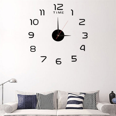 3D Luminous Large Size Wall Clocks