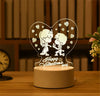 3D Acrylic Animal Shaped Holographic Lamps