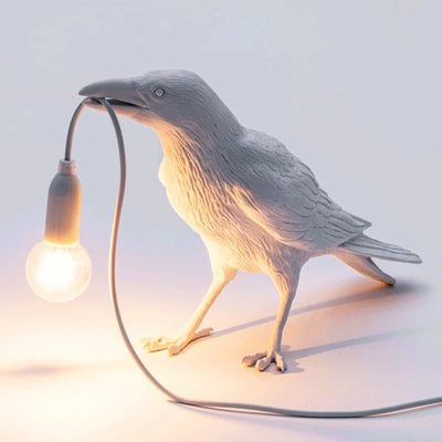 Retro Style Crow Table LED Lamps