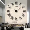 3D Roman Numeral Large Wall Clocks