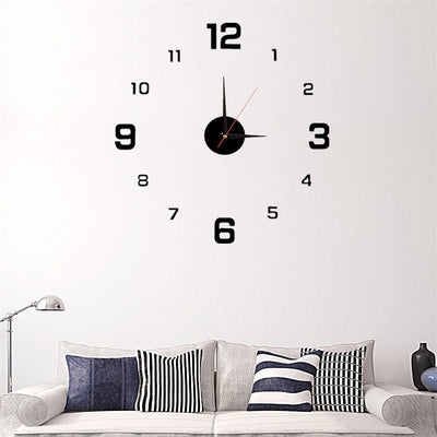 3D Luminous Large Size Wall Clocks