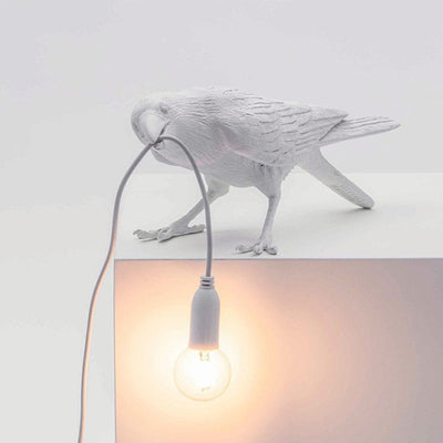 Retro Style Crow Table LED Lamps