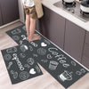 Nordic Style 2 Piece Kitchen Mats