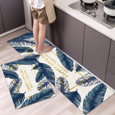 Nordic Style 2 Piece Kitchen Mats