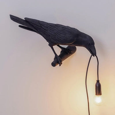 Retro Style Crow Table LED Lamps